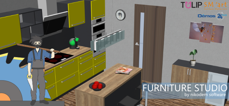 Naše produkty v programu Furniture Studio