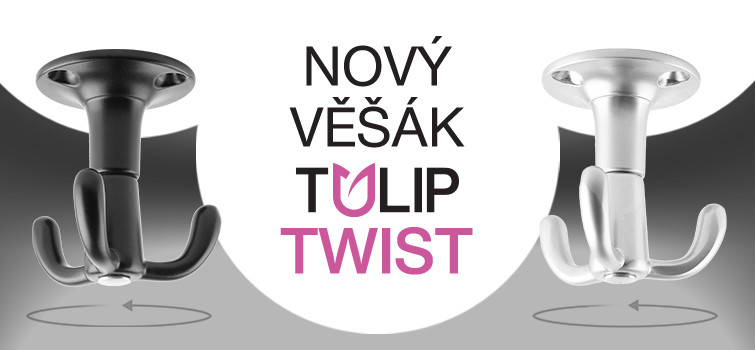 Multifunkční otočný věšák Twist