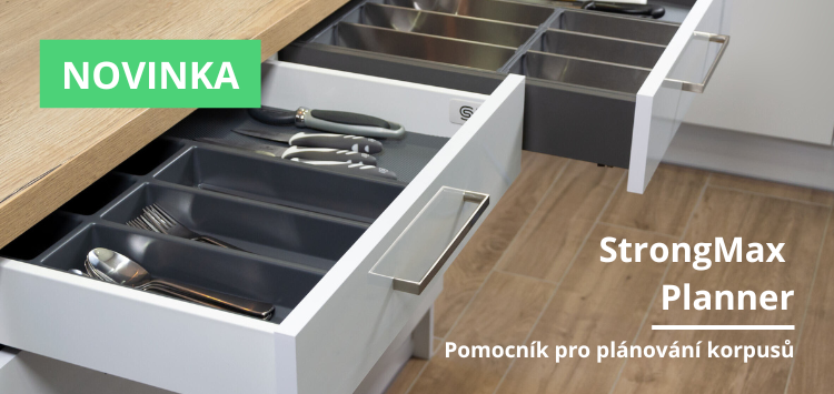 StrongMax Planner – pomocník pro plánování korpusů se zásuvkami StrongMax