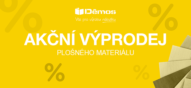 Desítky plošného materiálu levněji