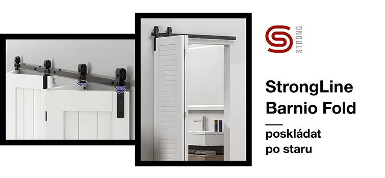 StrongLine Barnio Fold: Stylové řešení skládacích interiérových dveří