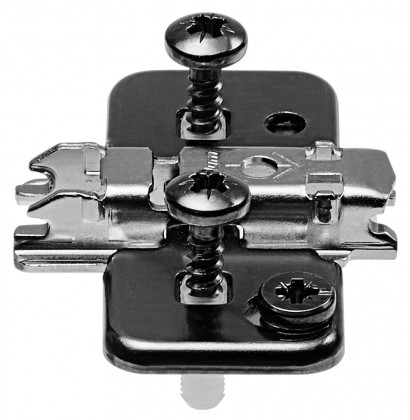 BLUM 174H7100E montážní podložka, křížová, excentr, Expando, 8,5mm, Onyx