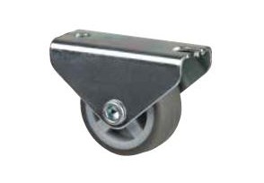 StrongCastors kolečko 30mm pevné měkčený běhoun šedá