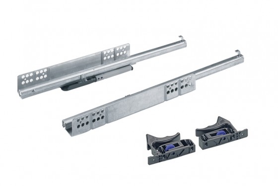 K-HETTICH Quadro V25 skrytý částečný výsuv, 300mm/20kg, sada 18mm, spojky, SiSy