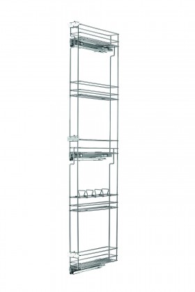 VIBO potravinová skříň s pěti koši, 150mm, standard