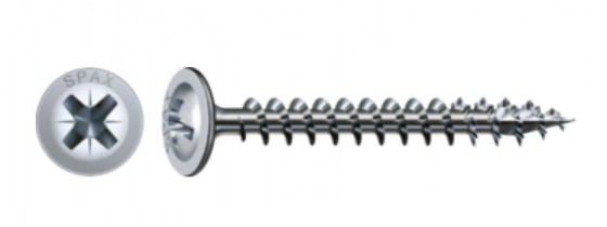 SPAX vrut 3,5x30mm čočkovitá hlava s límcem PZ 4C MH