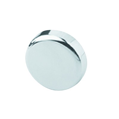 BLUM 84.4140 vnější krytka závěsu, vrtané sklo, tvar "O", lesklý chrom