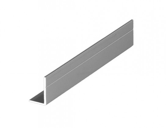 SEVROLL 00104 úhelník Mini 17x11mm 3m stříbrná