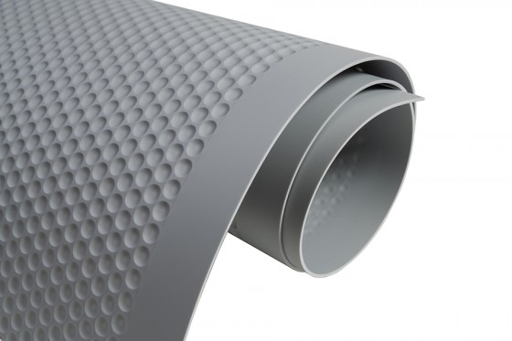 AGOFORM Podložka Aqua-Non Topsoft 1200x600mm stříbrnošedá