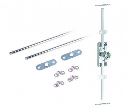 K-StrongLocks Zámek rozvorový pro vyměnitelnou vložku+tyče 1200mm pravý