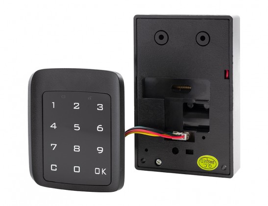 StrongLocks Elektronický zámek s číselnou klávesnicí černá