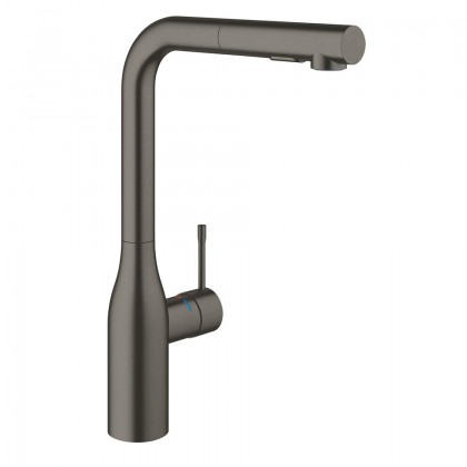 GROHE 30270AL0 Baterie ESSENCE L-výpusť s duální sprchou kartáčový Hard Graphite