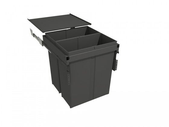 GOLLINUCCI Sorter 580 EVO 500mm včetně výsuvů a víka 2x40l antracit