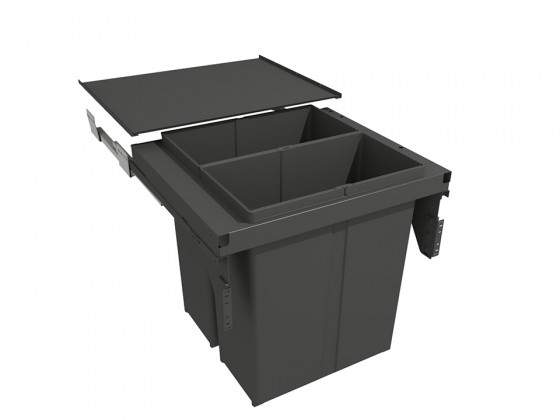 GOLLINUCCI Sorter 580 EVO 600mm včetně výsuvů a víka 2x40l antracit