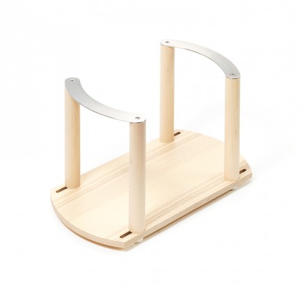 KES 009197 LiniQ držák na talíře 340x180mm světlý dub