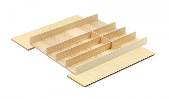KES 009202 LiniQ příborník sada 385-610x472mm světlý dub