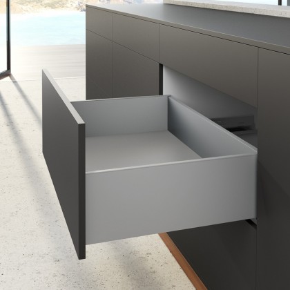 HETTICH sada AvanTech YOU zásuvka, 187/450mm, 30kg, Quadro, stříbrná, SiSy