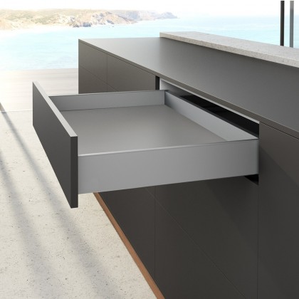 HETTICH sada AvanTech YOU zásuvka, 101/500mm, 30kg, Quadro, stříbrná, SiSy