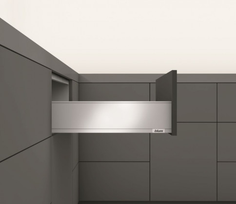 K-BLUM Legrabox K 500 mm/40 kg,bílá,vrut+protiskl.podl.Ago-Fibre 90(822x474)bílá