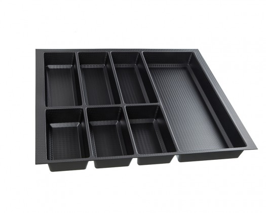 K-BLUM Legrabox M 500 mm/40 kg,šedá,vrut+příb. Classico Kristall 60 (522x474)