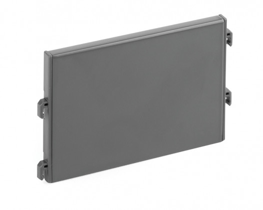 StrongMax příborník, přední/zadní díl, šířka 88mm, šedá