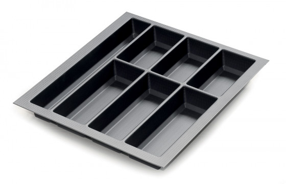 AGOFORM Příborník Classico Kristall softTouch 422x474mm černá