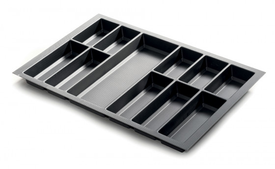 AGOFORM Příborník Classico Kristall softTouch 722x474mm černá