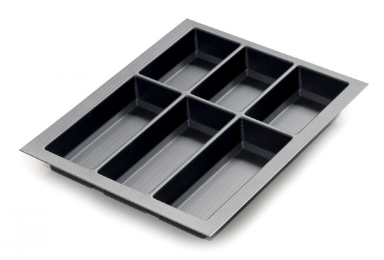 AGOFORM Příborník Classico Kristall softTouch 372x474mm černá