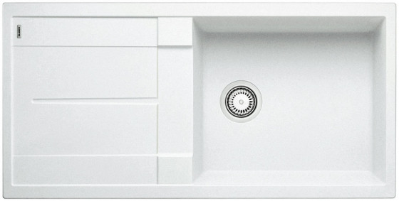 BLANCO 515136 Dřez Metra XL 6 S bez excentru Silgranit PuraDur bílá