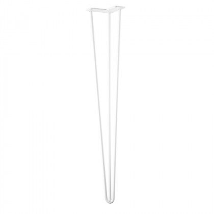 StrongLegs stolová noha TS003 710mm bílá lesklá