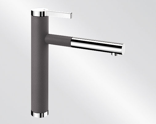 BLANCO 518804 Baterie Linee-S Silgranit-look šedá skála/chrom