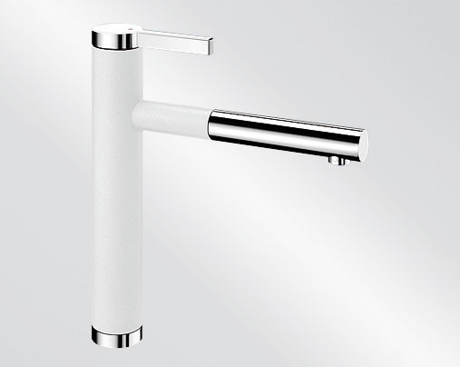 BLANCO 518441 Baterie Linee-S Silgranit-look bílá/chrom