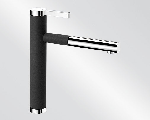 BLANCO 518438 Baterie Linee-S Silgranit-look antracit/chrom
