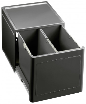 BLANCO 517468 Sorter Select Botton Pro 45/2 Automat výsuv otevřením dvířek 2x13l