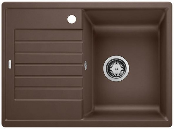 BLANCO 524730 Dřez Zia 45 S Compact bez excentru Silgranit PuraDur kávová
