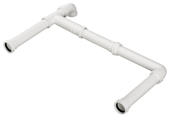BLANCO 225088 Příslušenství odtokové propojení ke dřezům 2x3 1/2