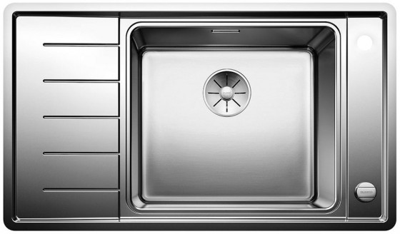 BLANCO 523001 Dřez Andano XL 6S-IF Compact InFino s excentrem nerez