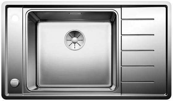 BLANCO 523002 Dřez Andano XL 6S-IF Compact InFino s excentrem nerez