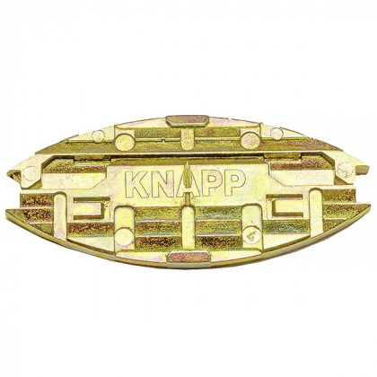 KNAPP K026 zásuvný spoj METAL (1 pár spojovací lamela 2xvrut 3x13mm 2x3x25mm)