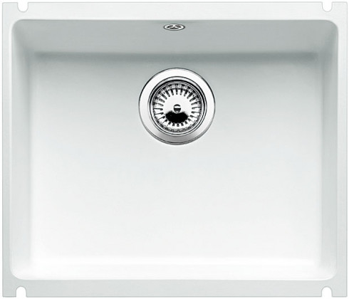 BLANCO 514506 Dřez Subline 500-U keramika PuraPlus bez táhla zářivě bílá