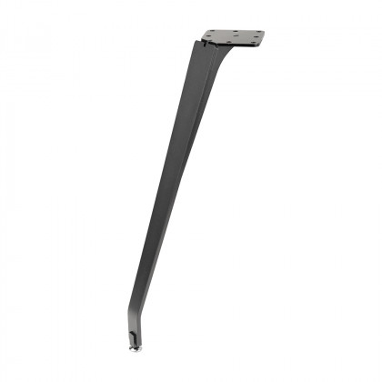 MILADESIGN ET N42026 zkosená stolová noha antracit 420mm