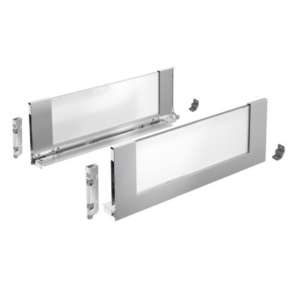 HETTICH 9257173 AvanTech You sada držáků pro individuální materiál 187/350 stříb