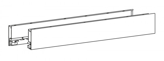 HETTICH 9255083 AvanTech YOU bočnice, 77/450mm, pravá, bílá
