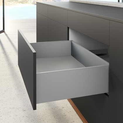 HETTICH sada AvanTech YOU zásuvka, 187/400mm, 30kg, Quadro, stříbrná, SiSy