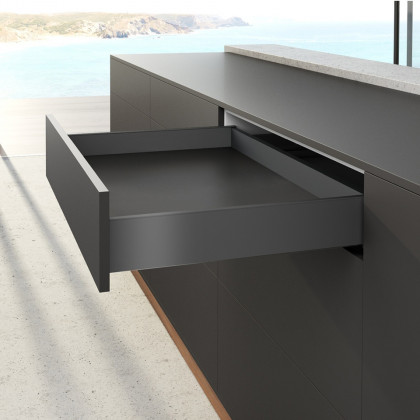 HETTICH sada AvanTech YOU zásuvka, 101/550mm, 30kg, Quadro, antracit, SiSy