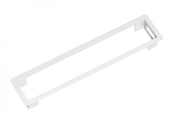 BACHMANN 915.005 rámeček Power Frame, 4x, bílý RAL 9010