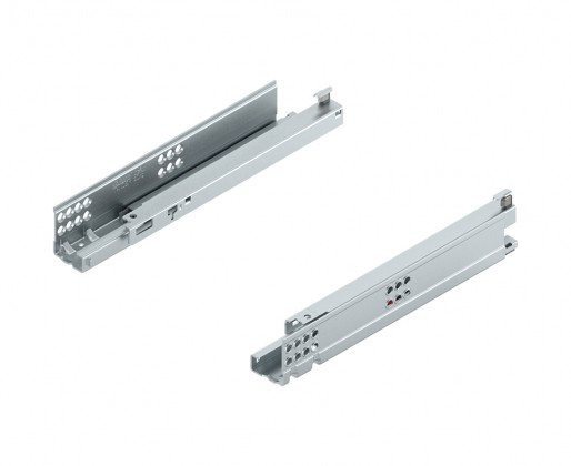 BLUM 550H6500T Tandem, částečný výsuv 650mm/30kg, integrovaný Tip-on