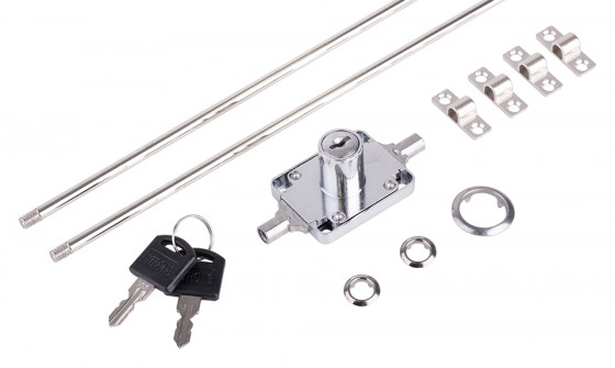 K-StrongLocks Rozvorový zámek+tyče 1000 a 1200mm