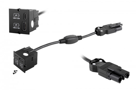 BACHMANN 917.227 modul nabíječka USB A+C