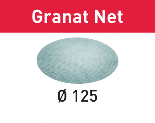 FESTOOL 203296 Brusivo s brusnou mřížkou STF D125 P120 GR NET/50 Granat Net